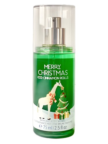 Frasco de Iced Cinnamon Rolls, de Bath & Body Works