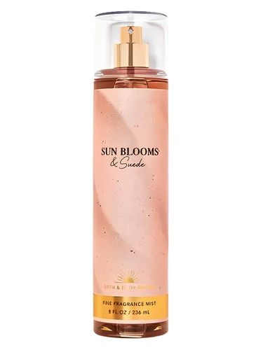 Frasco de Sun Blooms & Suede, de Bath & Body Works