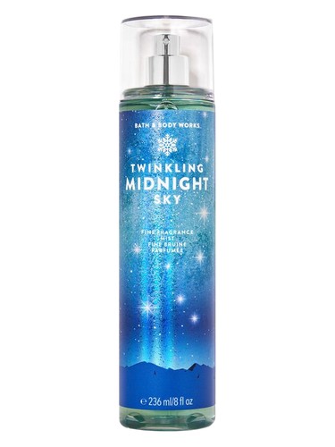 Frasco de Twinkling Midnight Sky, de Bath & Body Works