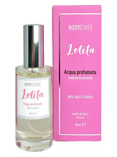 Frasco de Lolita Acqua Profumata, de Chiò Skin Care