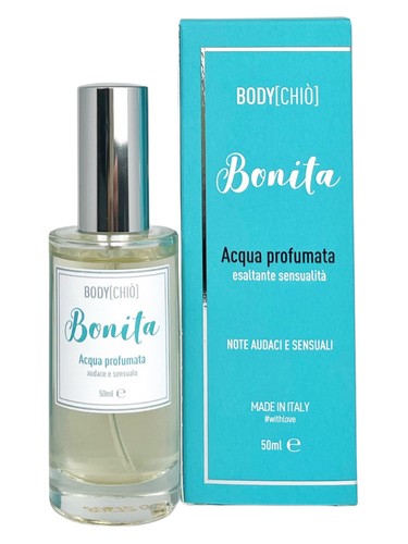 Frasco de Bonita Acqua Profumata, de Chiò Skin Care