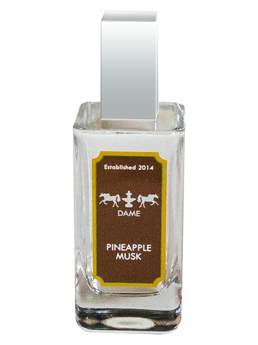 Frasco de Pineapple Musk, de Dame Perfumery