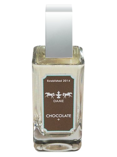Frasco de Chocolate+, de Dame Perfumery
