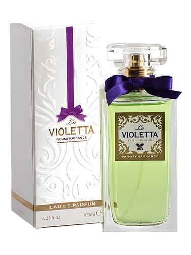 Frasco de La Violetta, de Parmafragrance