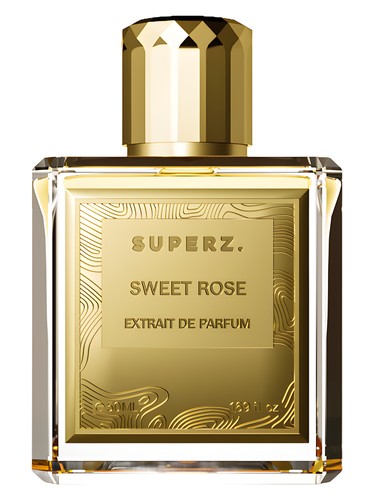 Frasco de Sweet Rose, de Superz.