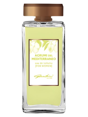 Frasco de Agrumi del Mediterraneo, de Gandini 1896