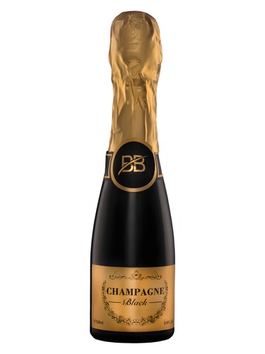 Frasco de Champagne Black, de Bharara