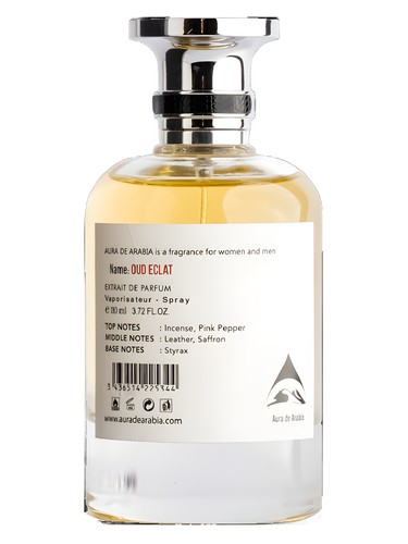 Frasco de Oud Eclat, de Aura de Arabia