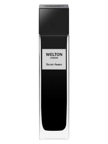Frasco de Secret Amber Eau de Parfum, de Welton London