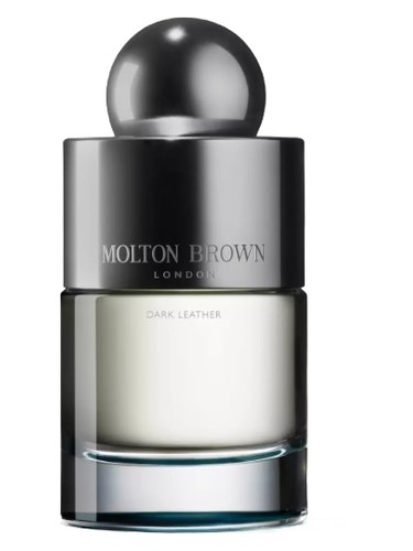 Frasco de Dark Leather Eau de Toilette, de Molton Brown