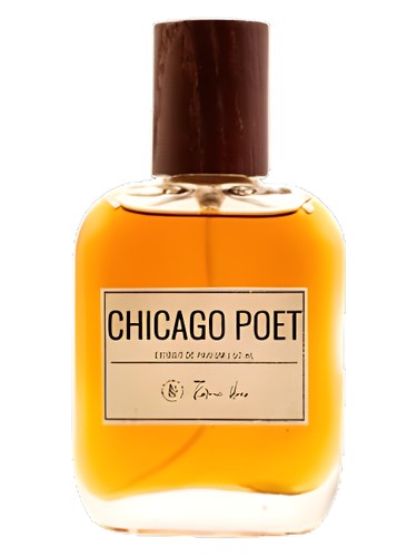 Frasco de Chicago Poet — Parfums Karmic Hues