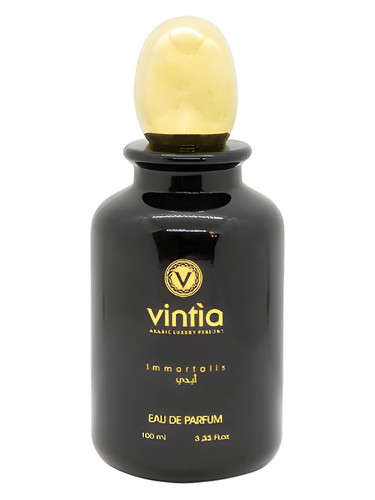 Frasco de Immortalis, de Vintìa