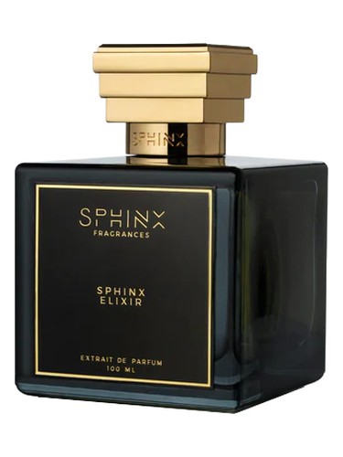 Frasco de Sphinx Elixir — Sphinx Fragrances