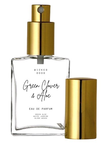 Frasco de Green Clover & Aloe, de Wicked Good