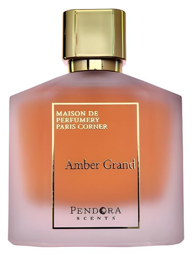 Frasco de Amber Grand Pendora, de Pendora Scents
