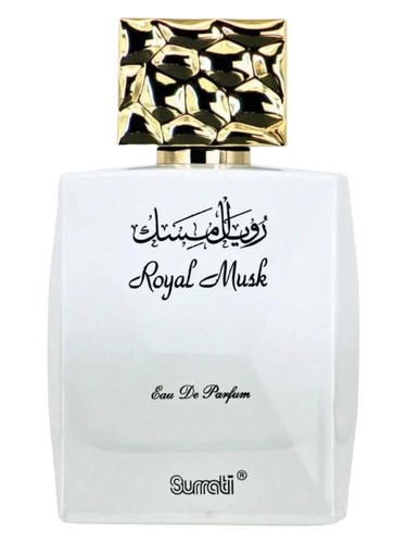 Frasco de Royal Musk, de Surrati Perfumes