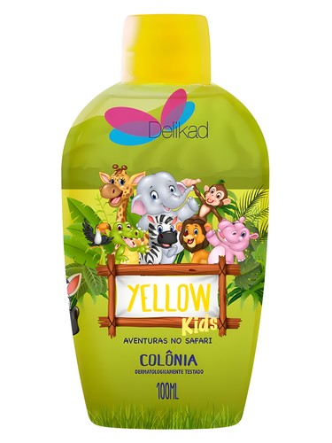 Frasco de Aventuras no Safari Yellow Kids, de Delikad