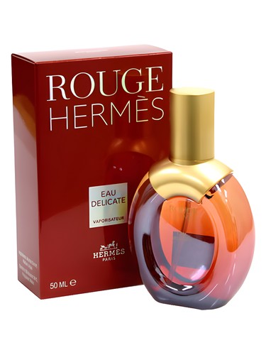 Frasco de Rouge Hermes Eau Delicate, de Hermès