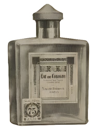 Frasco de Eau de Cologne N. 75, de Sauzé