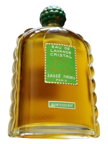 Frasco de Eau de Lavande Cristal, de Sauzé