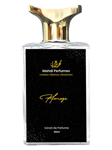 Frasco de Homage, de Mahdi Perfumes