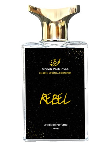 Frasco de Rebel, de Mahdi Perfumes