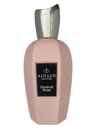 Frasco de Desired Rose, de Ainash Parfums
