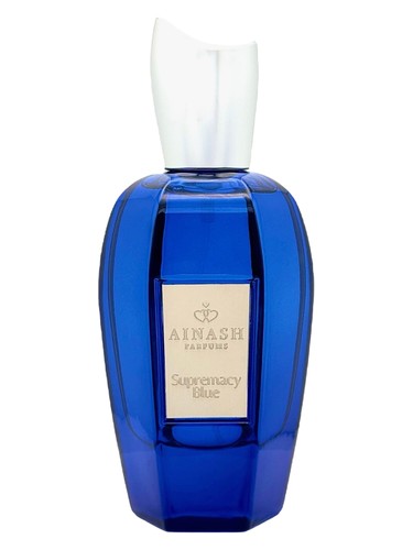 Frasco de Supremacy Blue, de Ainash Parfums
