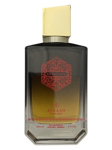 Frasco de Addictive, de Ainash Parfums