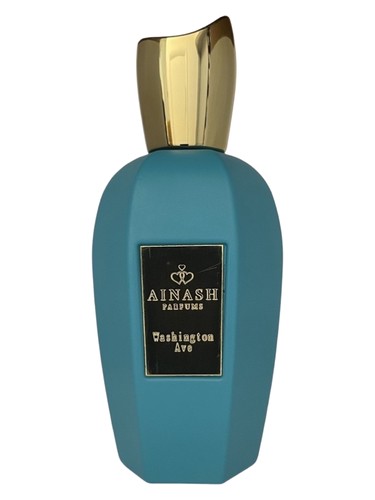 Frasco de Washington Ave, de Ainash Parfums