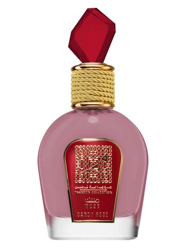 Frasco de Musk Candy Rose — Lattafa Perfumes