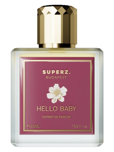 Frasco de Hello Baby, de Superz.