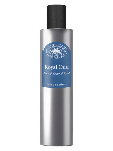 Frasco de Royal Oud, de La Maison de la Vanille
