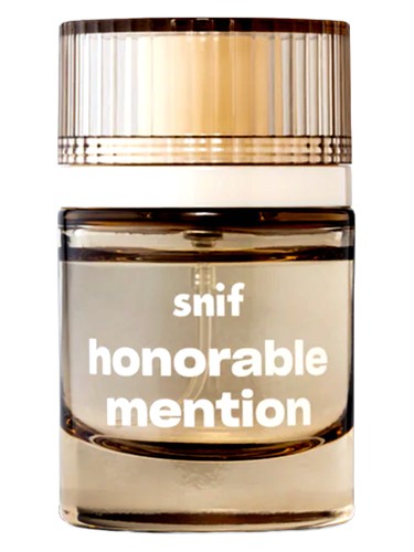 Frasco de Honorable Mention, de Snif
