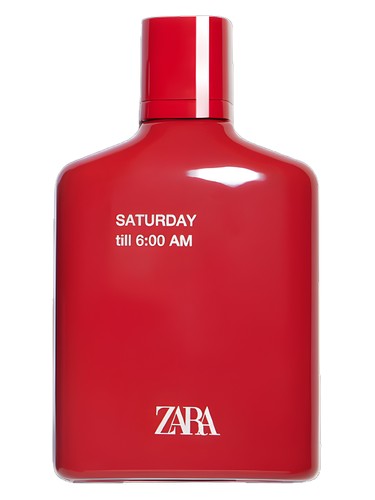 Frasco de Saturday till 6-00 AM, de Zara