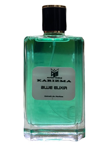 Frasco de Blue Elixir, de Ahmed Mahsoub KARIZMA