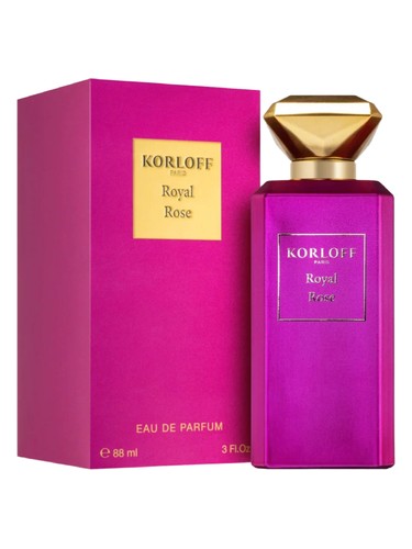 Frasco de Royal Rose, de Korloff Paris
