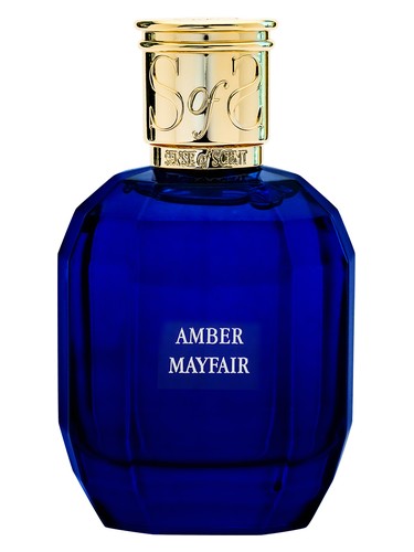 Frasco de Amber Mayfair, de Sense of Scent