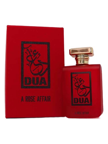 Frasco de A Rose Affair, de The Dua Brand