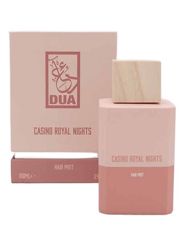 Frasco de Casino Royale Nights Hair Mist, de The Dua Brand