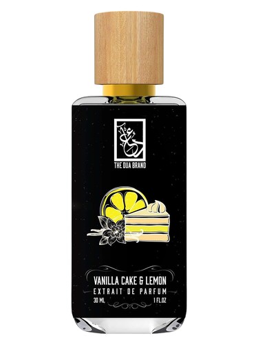 Frasco de Vanilla Cake & Lemon, de The Dua Brand