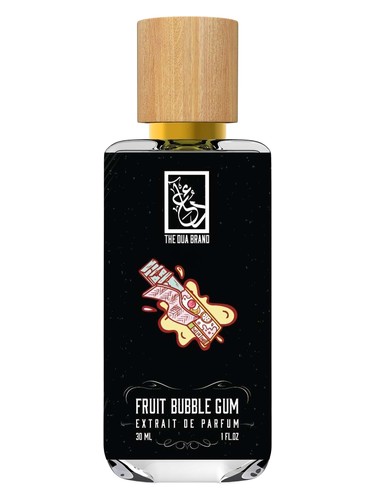 Frasco de Fruit Bubble Gum, de The Dua Brand