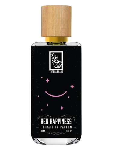 Frasco de Her Happiness, de The Dua Brand