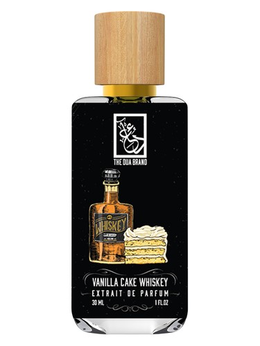 Frasco de Vanilla Cake Whiskey, de The Dua Brand