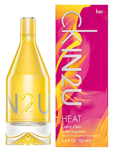 Frasco de ck IN2U Heat Her, de Calvin Klein