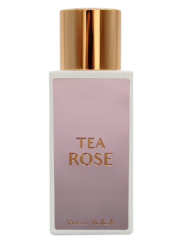 Frasco de TEA ROSE, de Toni Cabal