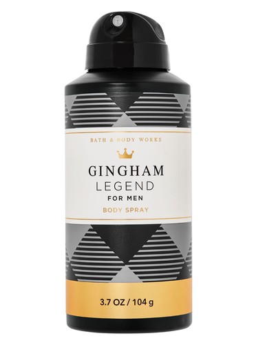 Frasco de Gingham Legend, de Bath & Body Works