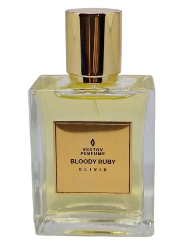 Frasco de Bloody Ruby, de Vestov Perfume