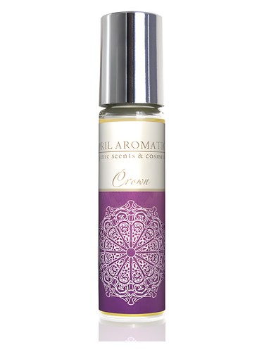 Frasco de Crown Chakra Oil, de April Aromatics