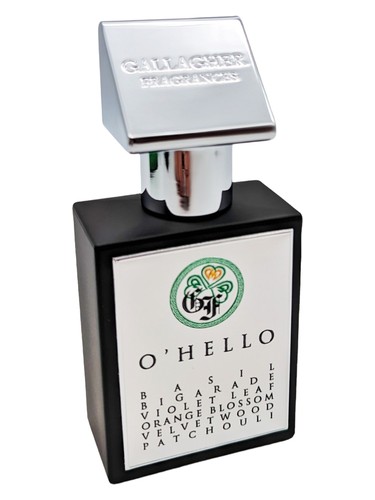 Frasco de O'Hello, de Gallagher Fragrances